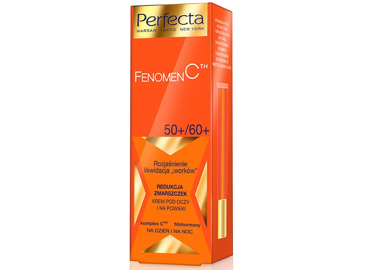 Perfecta Fenomen C 50+/60+ Eye and Eyelid Cream Brightening, removal of 'bags', wrinkle reduction 15ml | Vaistine1.lt | WestPharmacy.eu