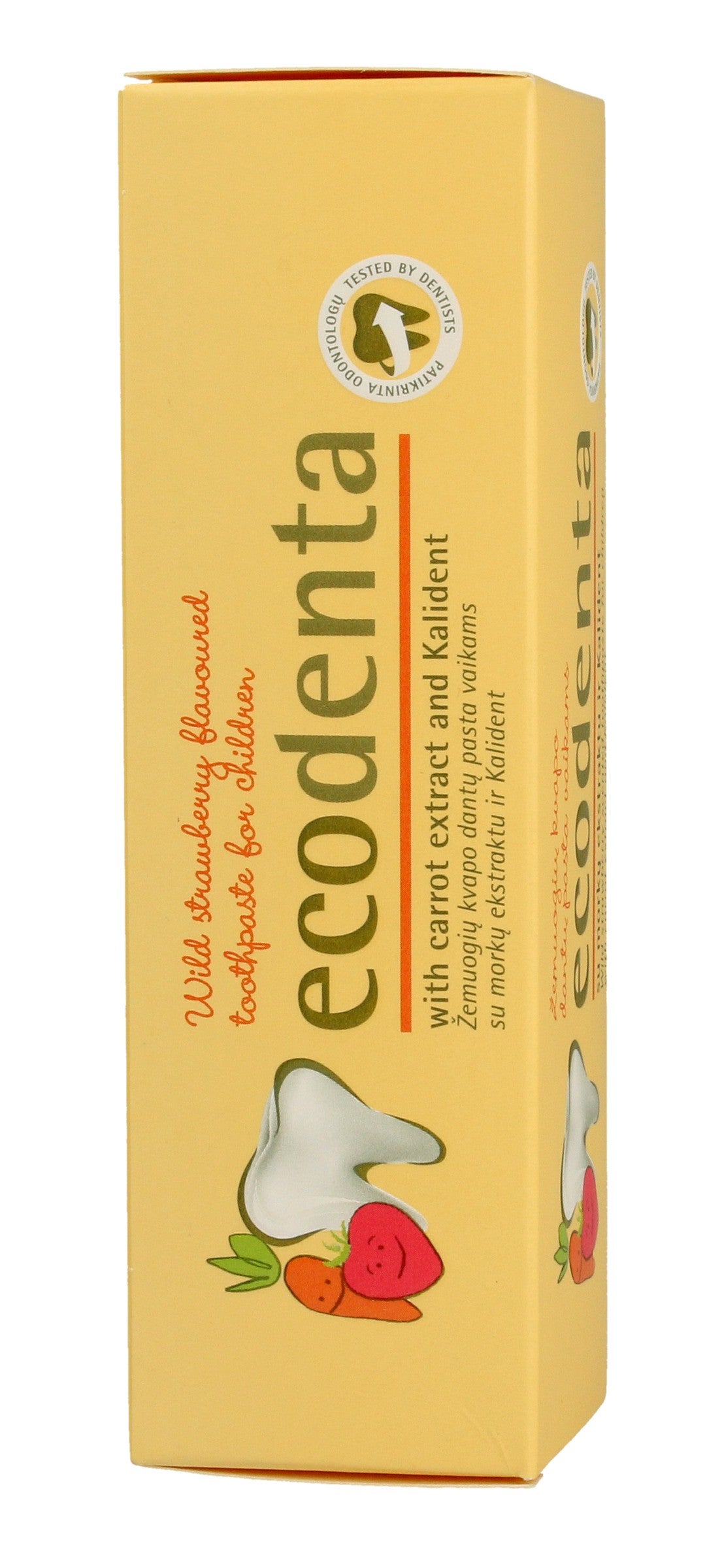 ECODENTA Strawberry Toothpaste for Children 75 ml | Vaistine1.lt | WestPharmacy.eu