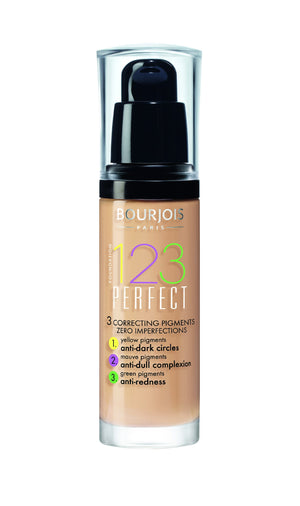 Bourjois Foundation 123 Perfect No. 051 Light Vanilla 30ml | Vaistine1.lt | WestPharmacy.eu
