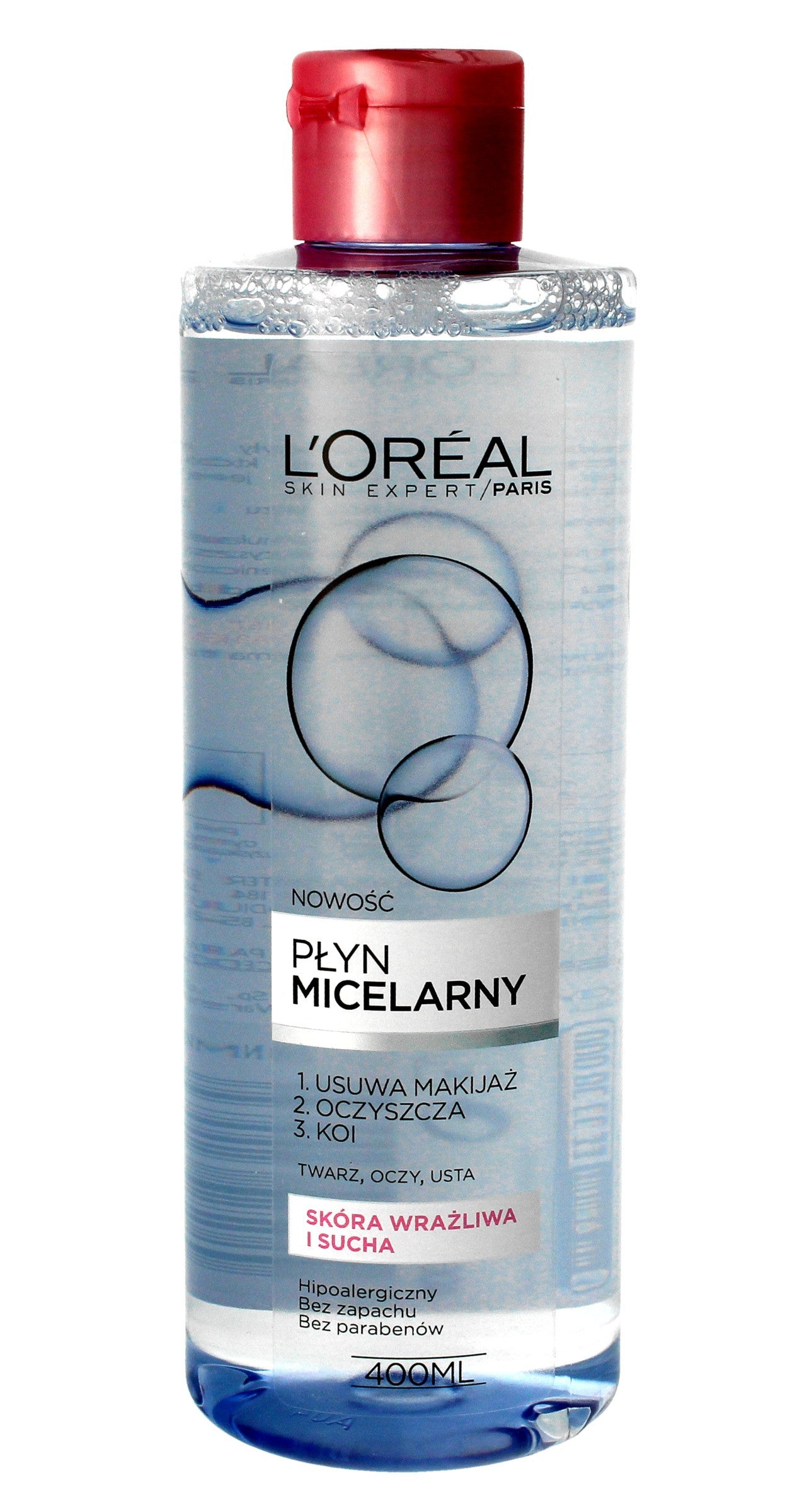 Loreal Skin Expert Micellar Water - dry and sensitive skin 400ml | Vaistine1.lt | WestPharmacy.eu