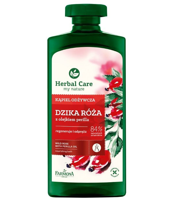 Farmona Herbal Care Nourishing Bath Wild Rose 500ml | Vaistine1.lt | WestPharmacy.eu