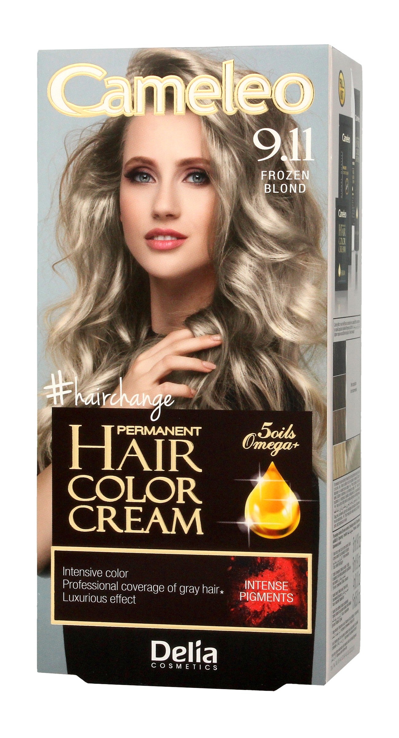Delia Cosmetics Cameleo HCC Permanent Hair Color Omega+ No. 9.11 Frozen Blond 1op. | Vaistine1.lt | WestPharmacy.eu