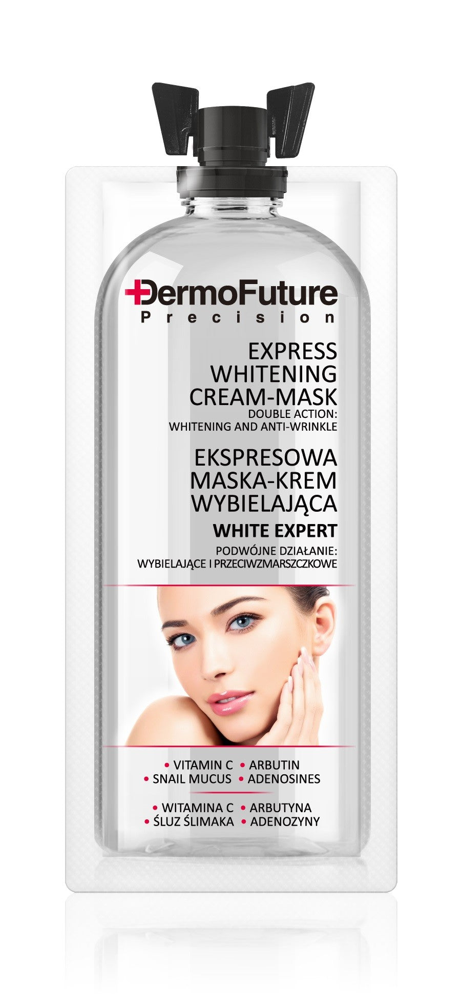 Dermofuture Precision Express whitening cream mask 12ml-sachet | Vaistine1.lt | WestPharmacy.eu