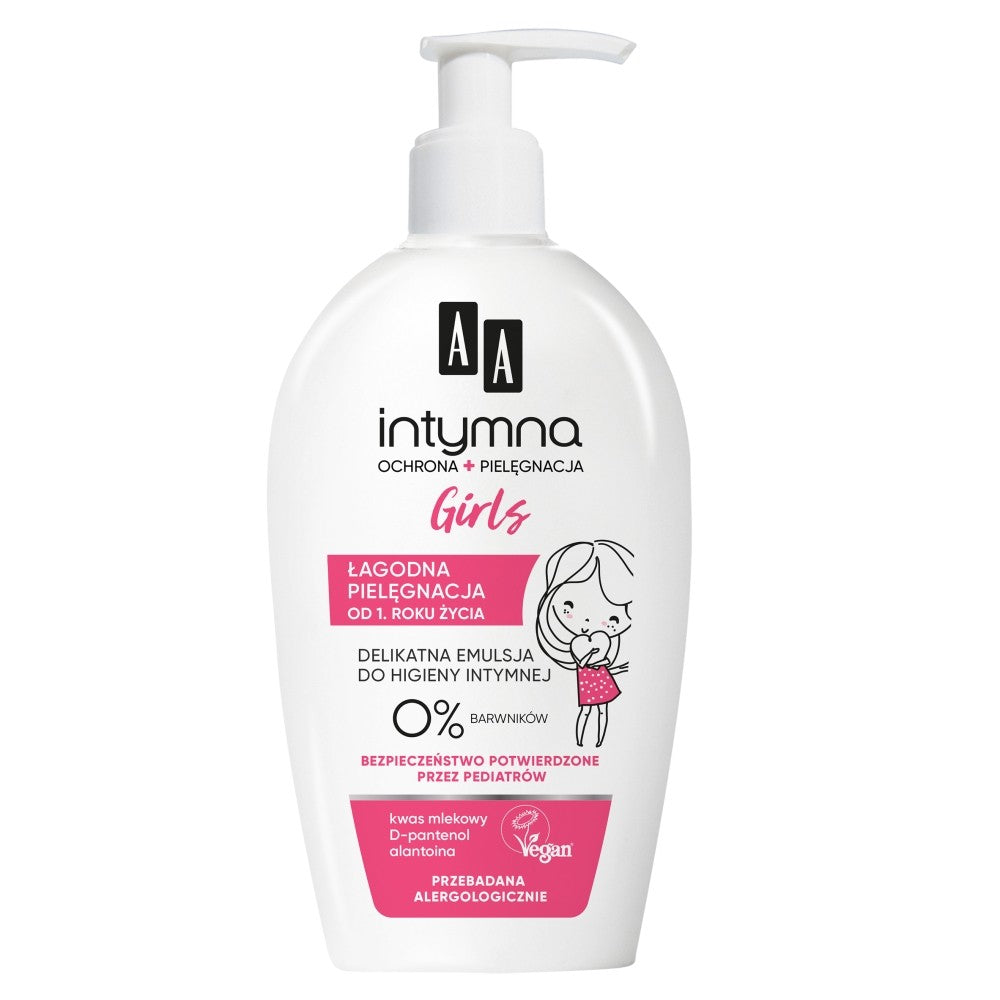 AA Intymna Creamy Emulsion for intimate hygiene Baby Girl 300ml | Vaistine1.lt | WestPharmacy.eu