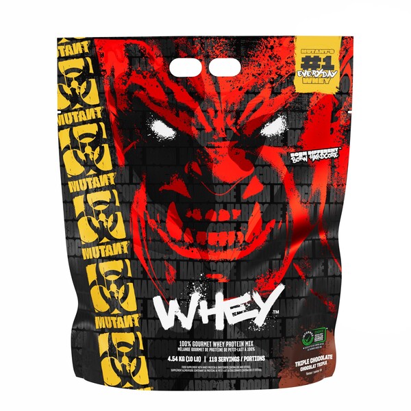 Mutant Whey, Triple Chocolate - 4540g - Mutant