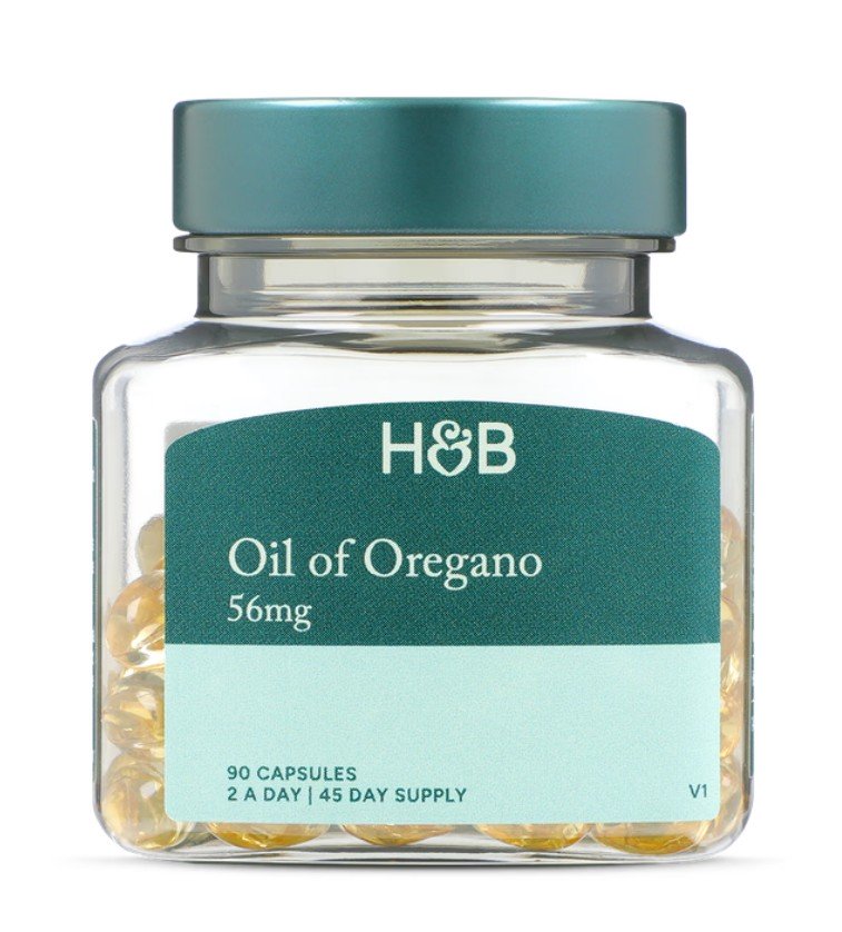 Oil of Oregano, 56mg - 90 caps - Holland & Barrett