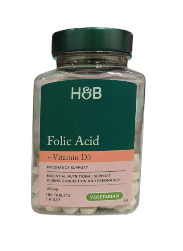 Folic Acid + Vitamin D3 - Holland & Barrett - Vaistine1.lt - WestPharmacy.eu