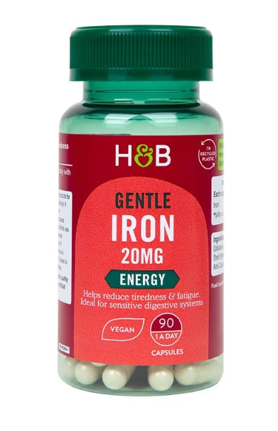 Gentle Iron, 20mg - 90 vcaps - Holland & Barrett