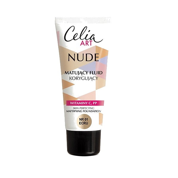 Celia Art Nude Mattifying Correcting Fluid No. 01 Ecru 30ml | Vaistine1.lt | WestPharmacy.eu