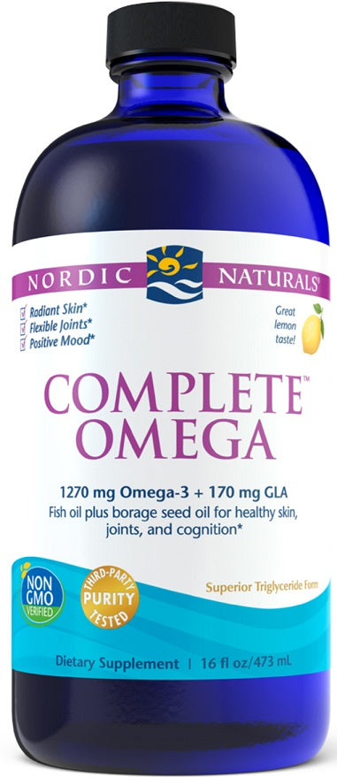 Complete Omega Junior, 283mg Lemon - 180 mini softgels - Nordic Naturals