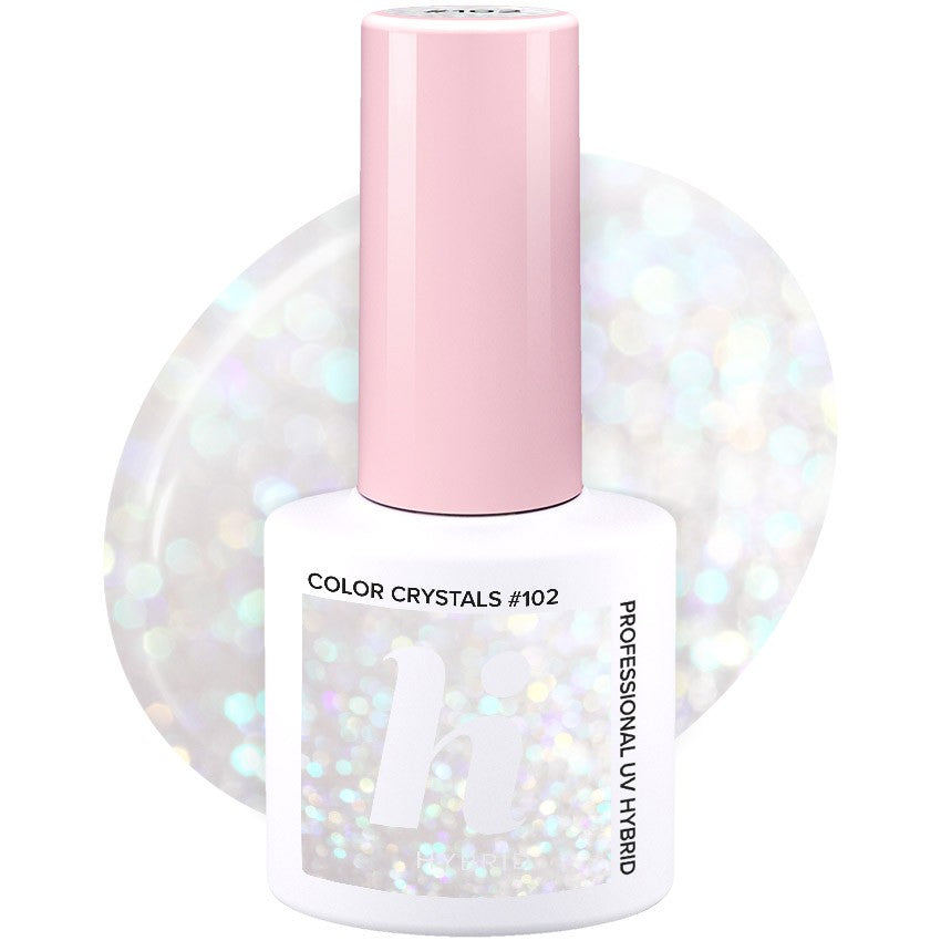 Hi Hybrid Hybrid Lacquer No. 102 Color Crystals 5ml | Vaistine1.lt | WestPharmacy.eu