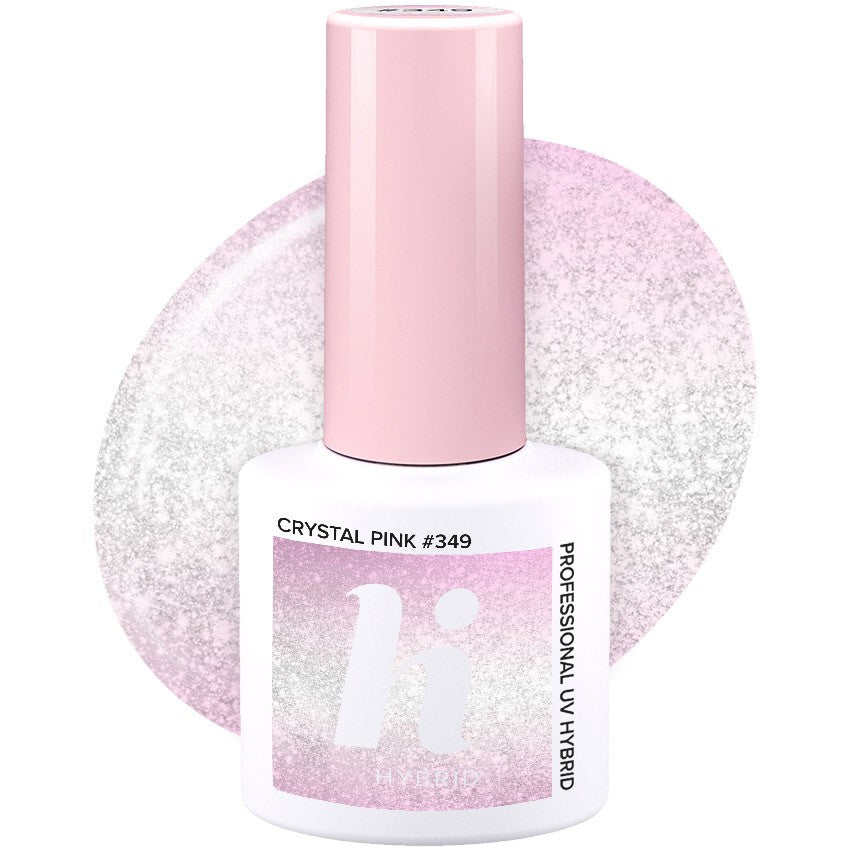 Hi Hybrid Hybrid Lacquer No. 349 Crystal Pink 5ml | Vaistine1.lt | WestPharmacy.eu