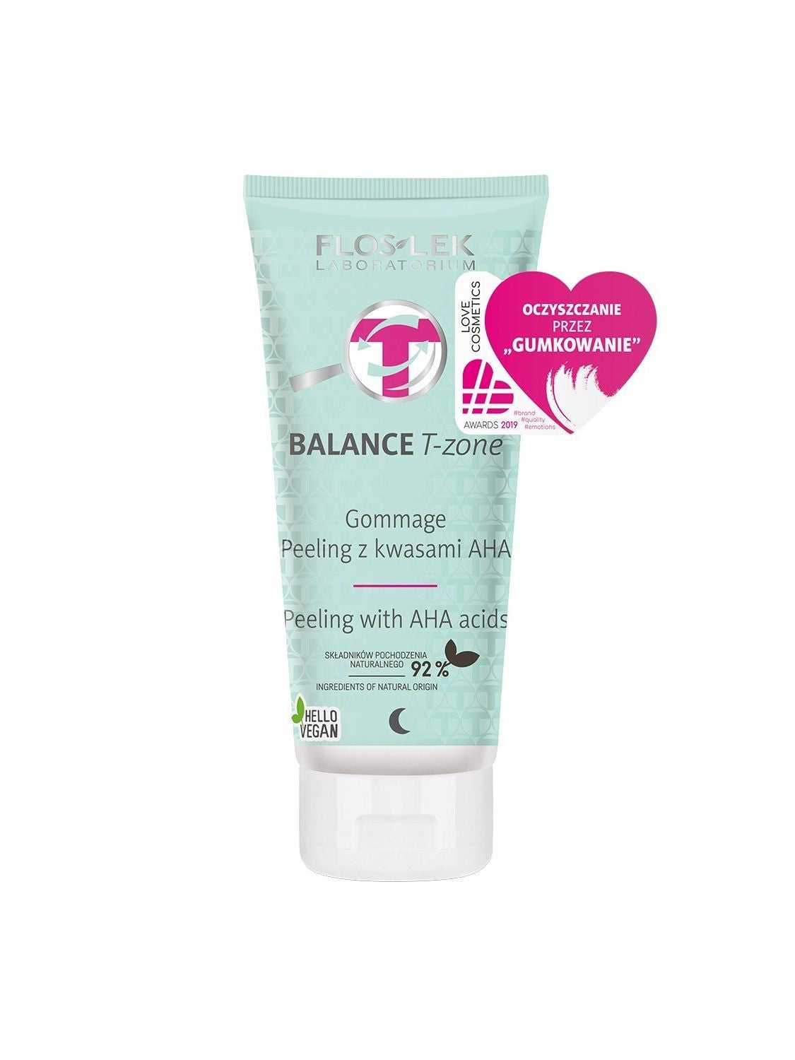 Floslek Balance T-Zone Gommage Peeling with AHA acids for combination skin 125ml | Vaistine1.lt | WestPharmacy.eu