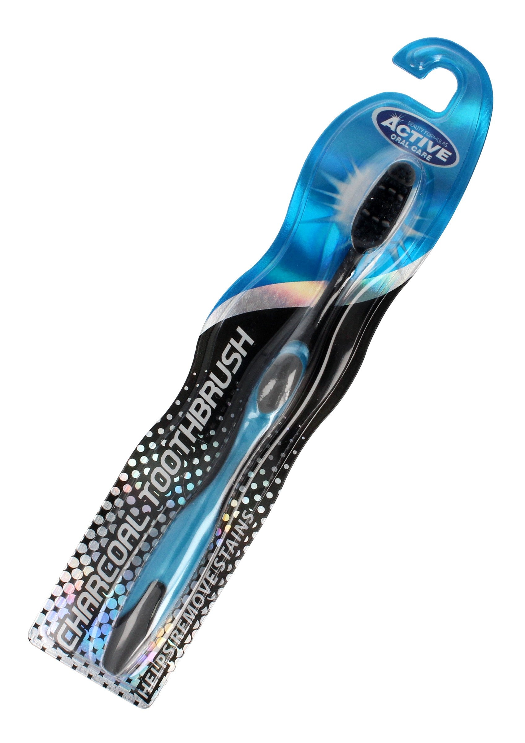 Beauty Formulas Active Oral Care Toothbrush with Activated Charcoal 1 pc | Vaistine1.lt | WestPharmacy.eu