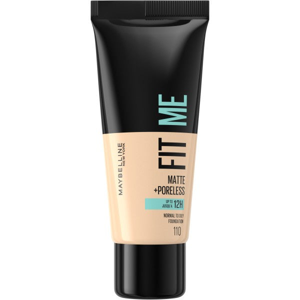 Maybelline Fit Me! Matte Foundation No. 110 Porcelain 30ml | Vaistine1.lt | WestPharmacy.eu