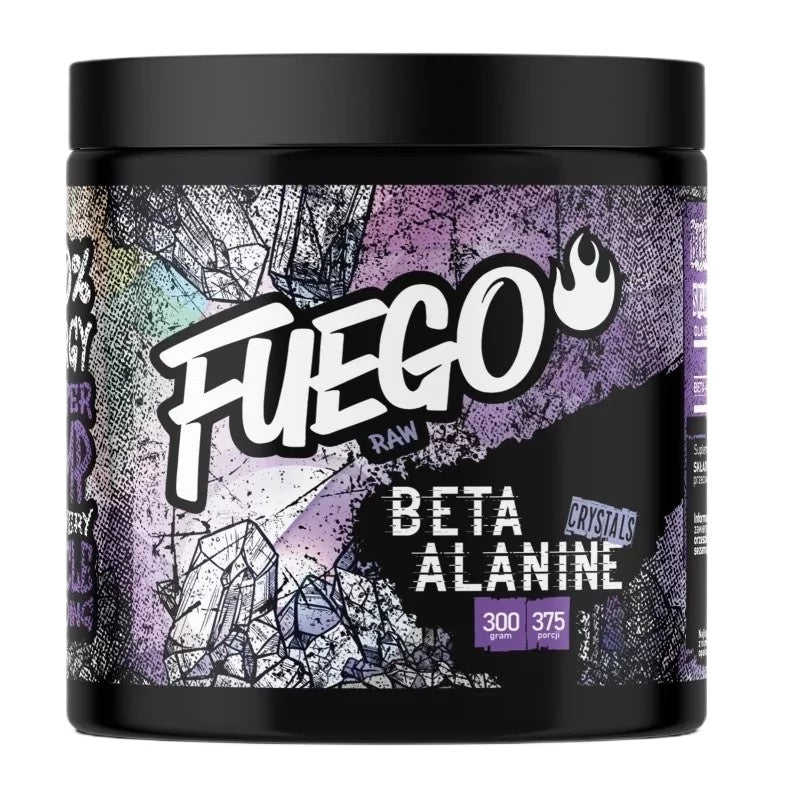 Beta Alanine Crystals, Raw - 300g - Fuego