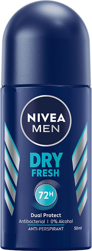 Nivea DRY FRESH roll-on men's deodorant 50ml | Vaistine1.lt | WestPharmacy.eu