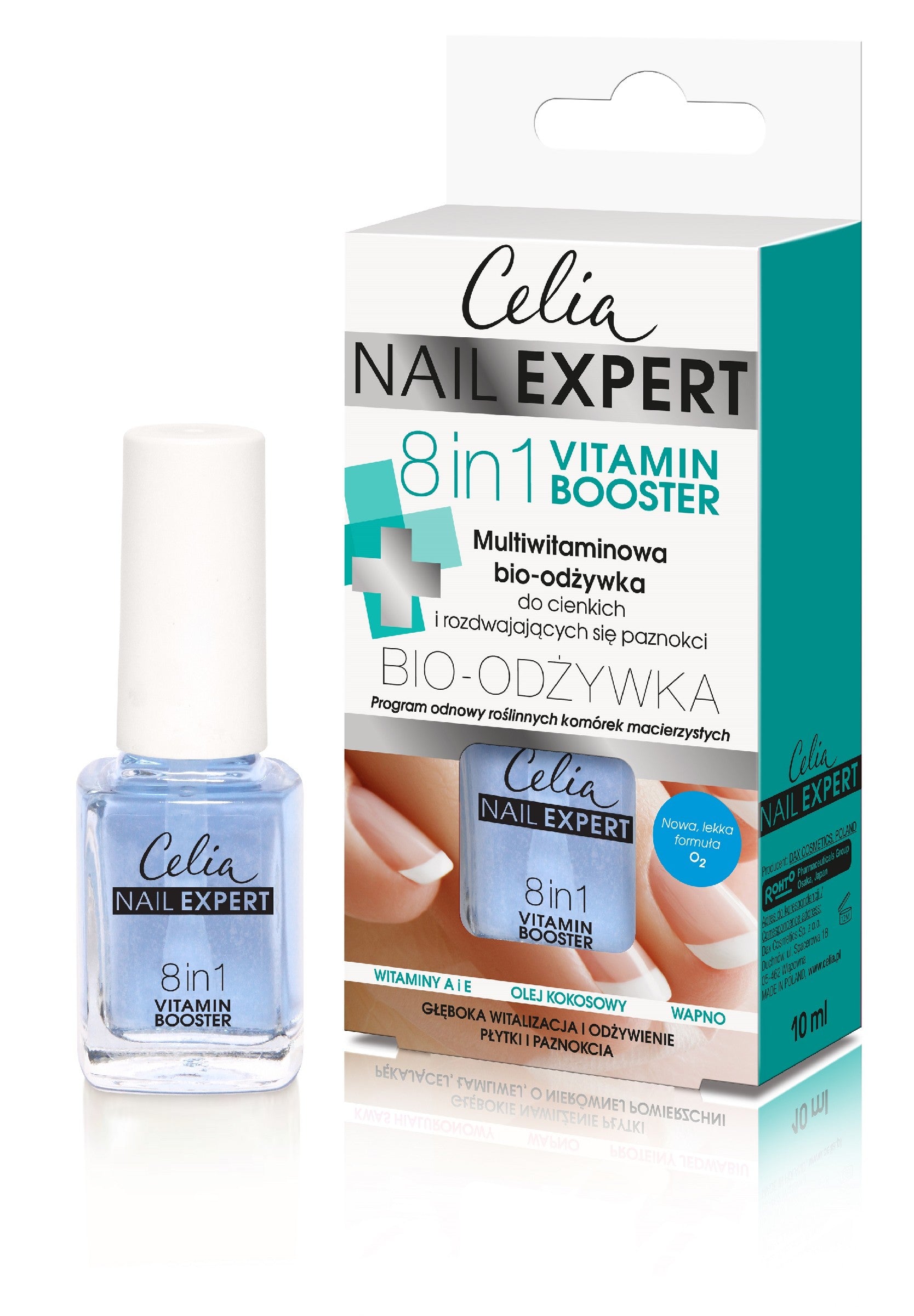 Celia Nail Expert Multi-vitamin Bio-nail conditioner 8in1 10ml | Vaistine1.lt | WestPharmacy.eu