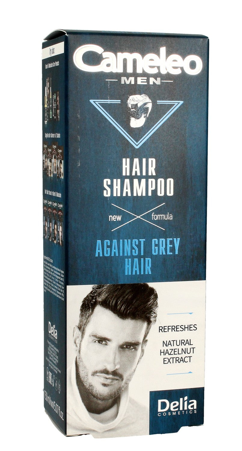 Delia Cosmetics Cameleo Men Hair and Beard Shampoo Reducing Gray Hair 150ml | Vaistine1.lt | WestPharmacy.eu