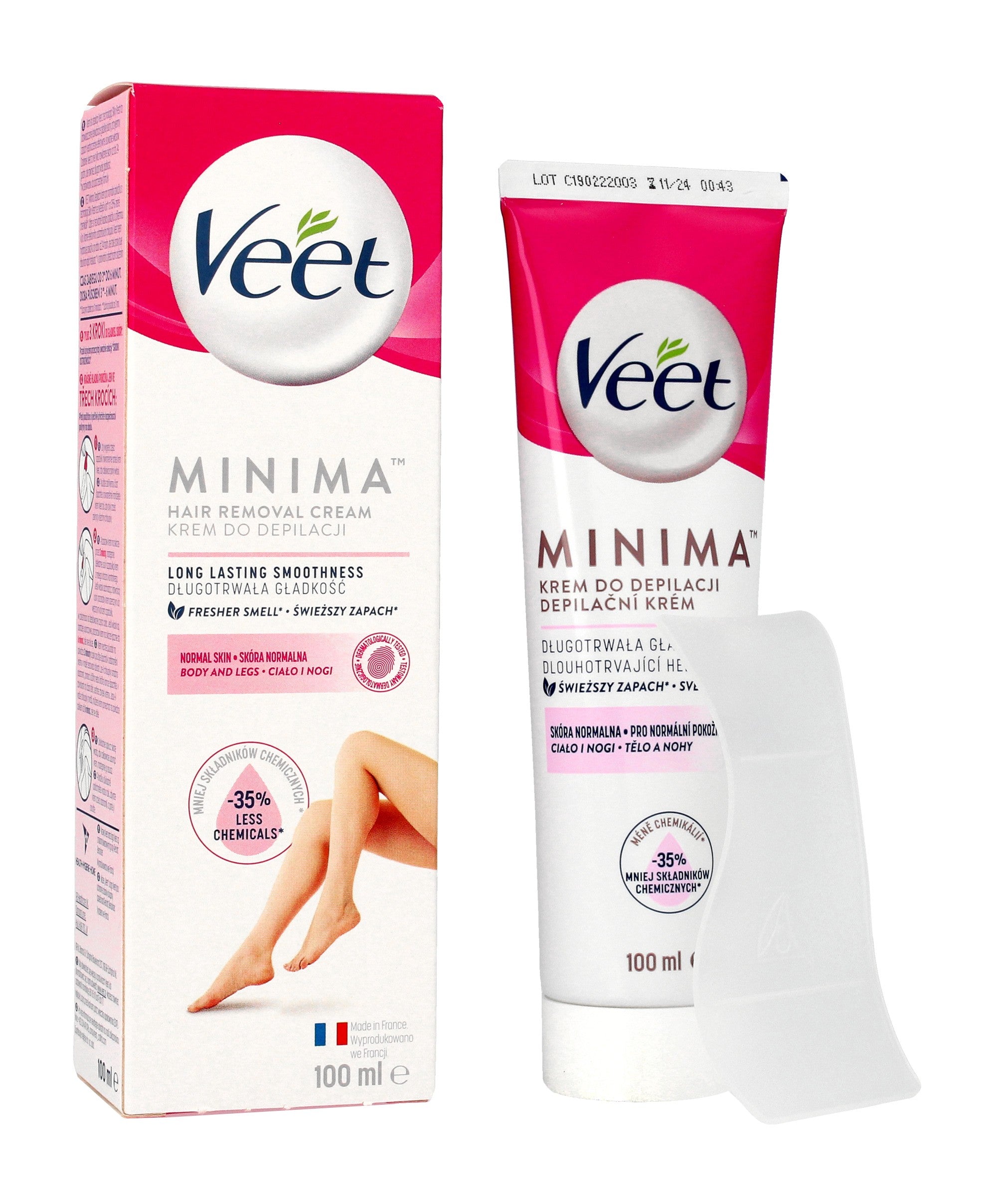 Veet Hair Removal Cream Silk & Fresh - normal skin 100ml | Vaistine1.lt | WestPharmacy.eu