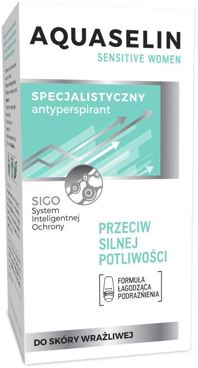 AA Aquaselin Sensitive roll-on deodorant for women 50ml | Vaistine1.lt | WestPharmacy.eu