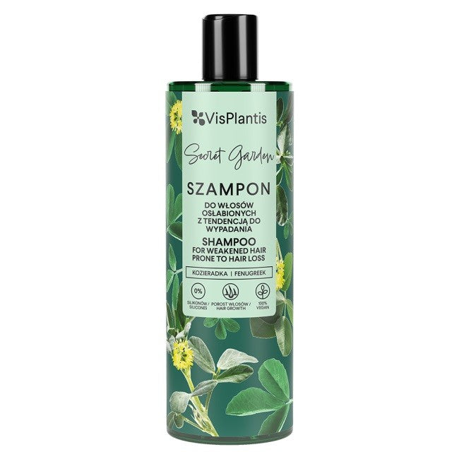 Vis Plantis Herbal Vital Care Hair Shampoo for Hair Prone to Falling Out (Fenugreek-Black Radish-Horsetail) 400ml | Vaistine1.lt | WestPharmacy.eu