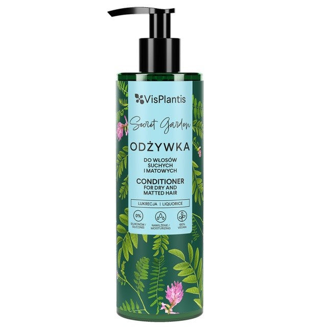 Vis Plantis Herbal Vital Care Conditioner for dry and dull hair (licorice-marshmallow-linden) 400ml | Vaistine1.lt | WestPharmacy.eu