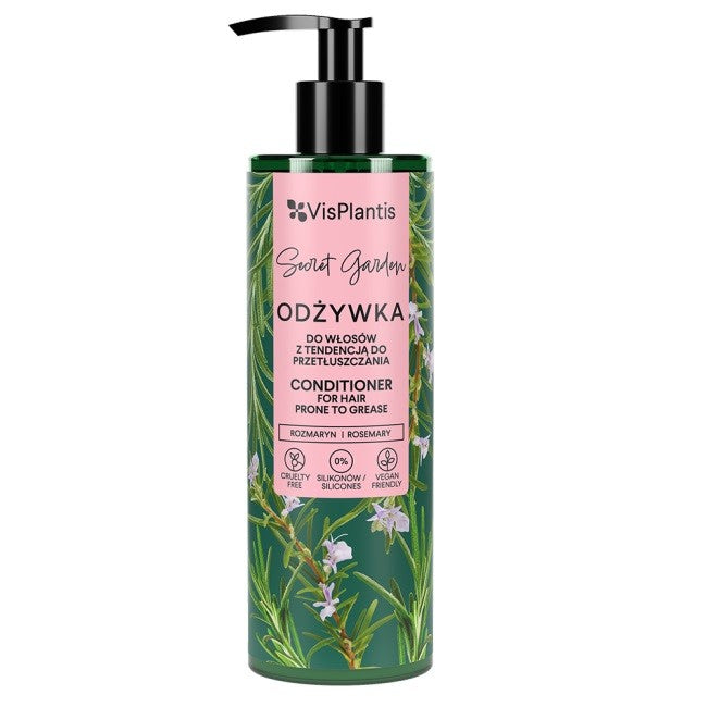 Vis Plantis Herbal Vital Care Hair Conditioner for Oily Hair (rosemary-thistle-melissa) 400ml | Vaistine1.lt | WestPharmacy.eu