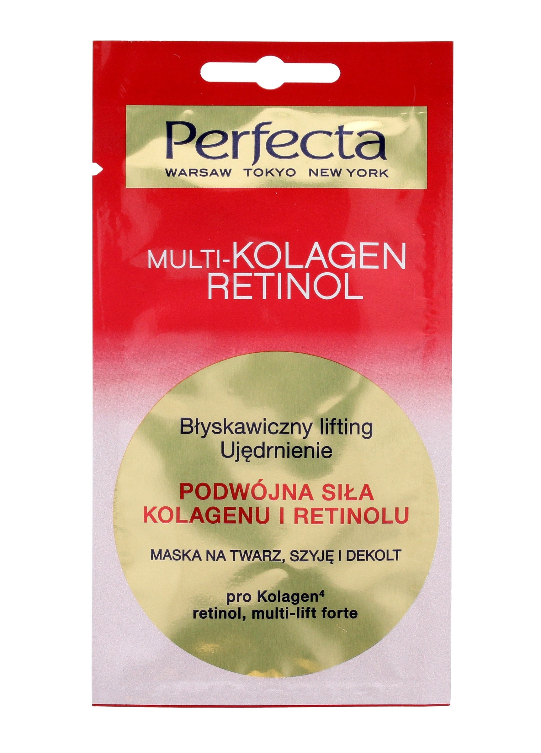 Perfecta Multi-Collagen Retinol Mask for face, neck and cleavage 8ml | Vaistine1.lt | WestPharmacy.eu