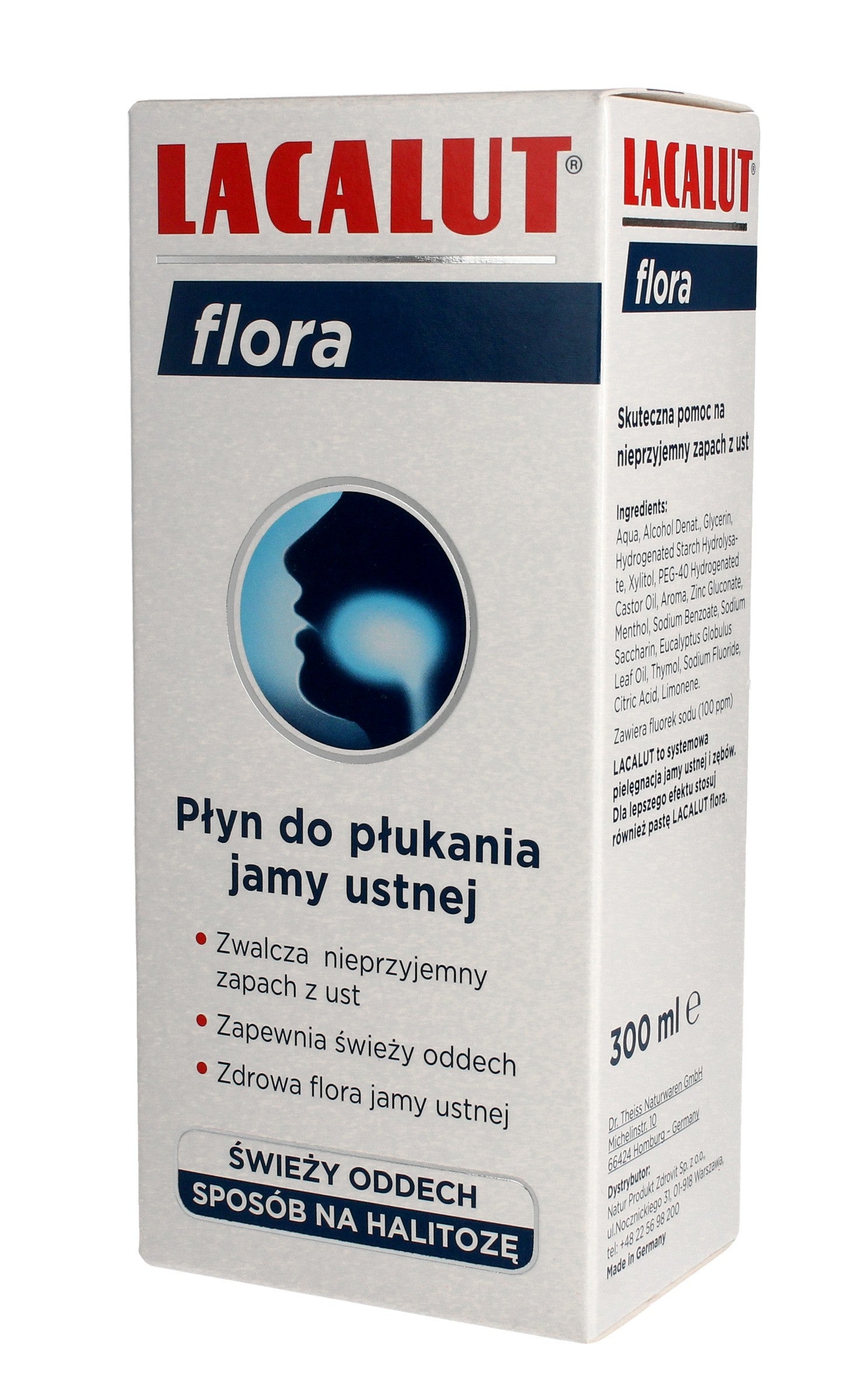 Lacalut Mouthwash Flora 300ml | Vaistine1.lt | WestPharmacy.eu