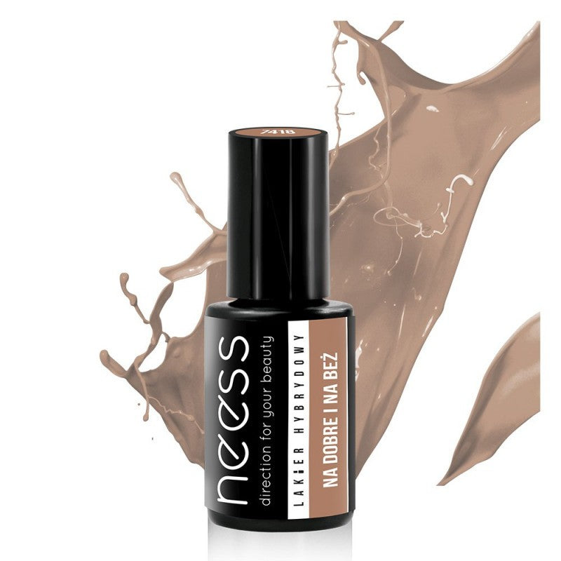 NEESS Hybrid Lacquer 7418 Beige-Exaggeration 4ml | Vaistine1.lt | WestPharmacy.eu