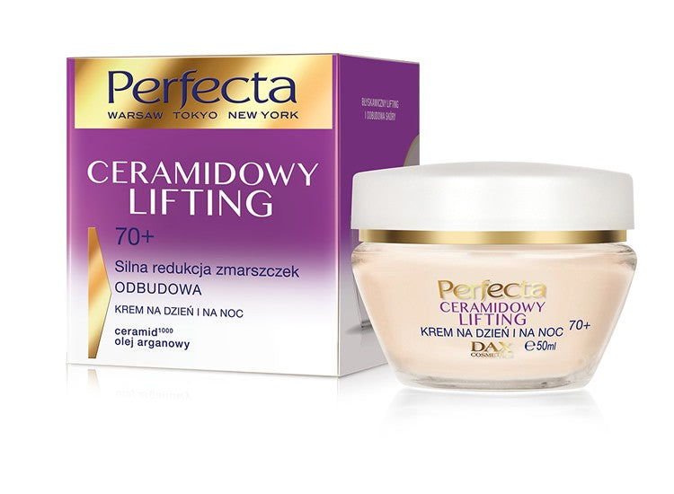 Perfecta Ceramide Lifting 70+ Cream Strong wrinkle reduction and reconstruction for day and night 50ml | Vaistine1.lt | WestPharmacy.eu