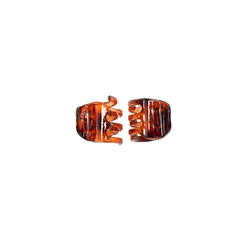 DONEGAL HAIR CLAMP Mini amber (FA-5830) 1 pack - 2 pcs | Vaistine1.lt | WestPharmacy.eu