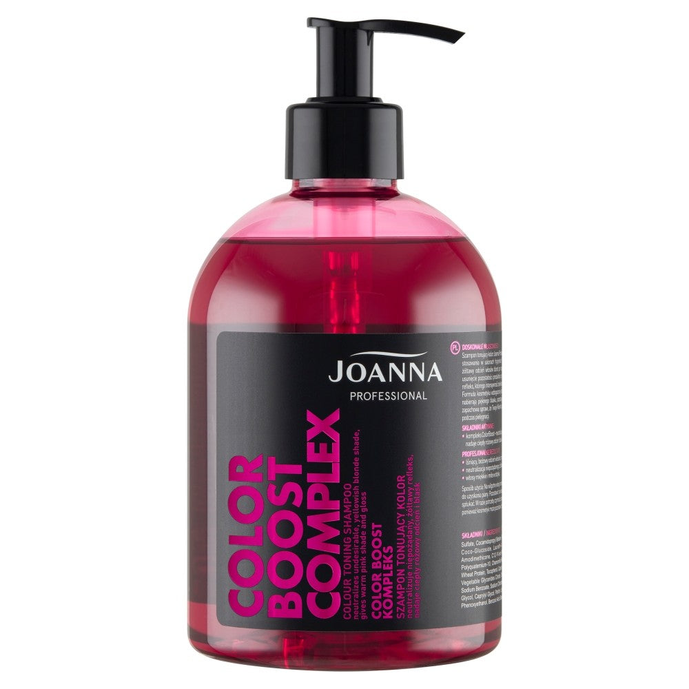 Joanna Professional Color Boost Complex Toning Shampoo Color 500ml | Vaistine1.lt | WestPharmacy.eu