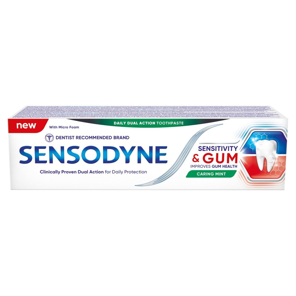 GSK Sensodyne Sensitivity Gum Caring Mint - Vaistine1.lt | WestPharmacy.eu