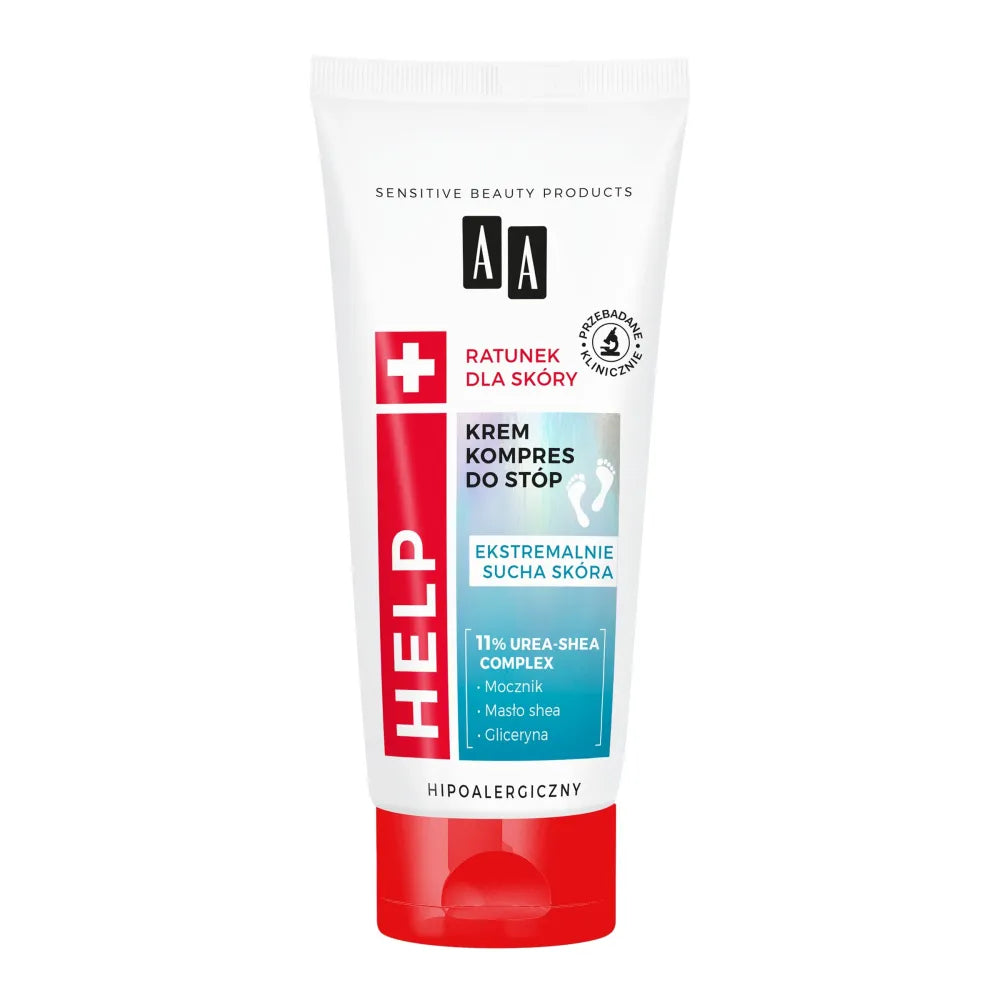 AA Help Pėdų kompresinis kremas - itin sausai odai 75ml - Kosmetika
