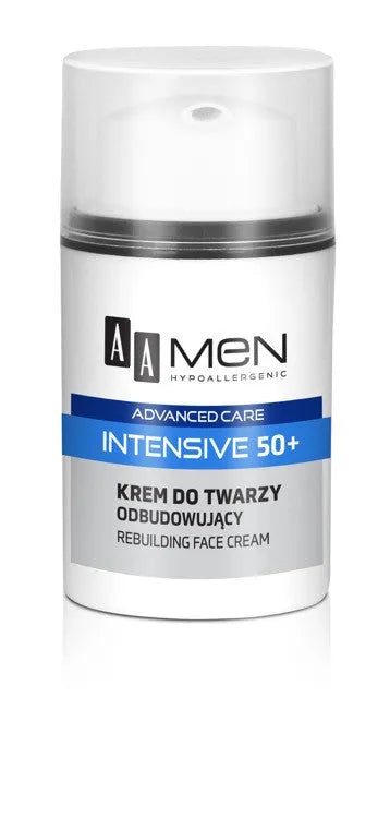 AA Men Adventure Care Face Cream Intensive 50+ Atkuriamasis 50ml - Kosmetika