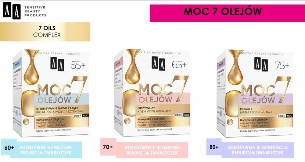 AA Power of 7 Oil Set - 24 pieces (3x8 pieces) - Kosmetika