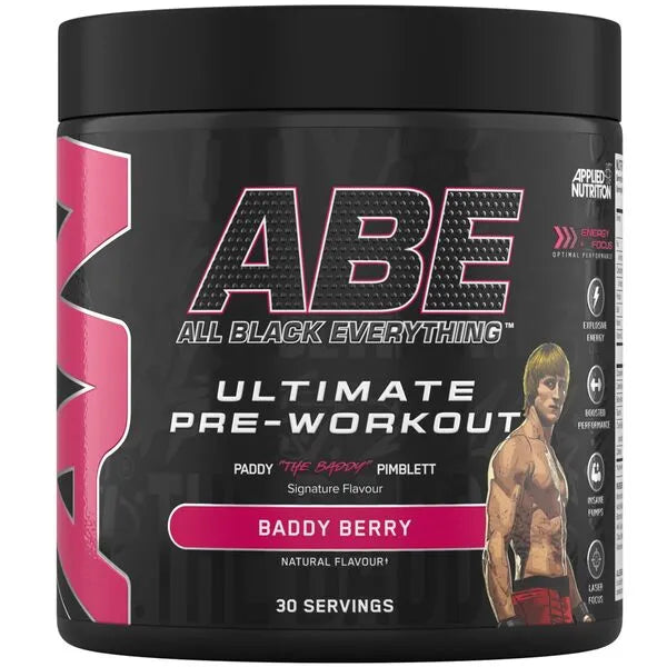 ABE - All Black Everything Baddy Berry - 375g - Applied Nutrition - Sporto papildai