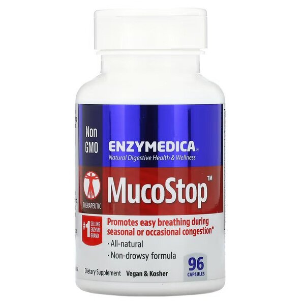 MucoStop - 96 caps - Enzymedica