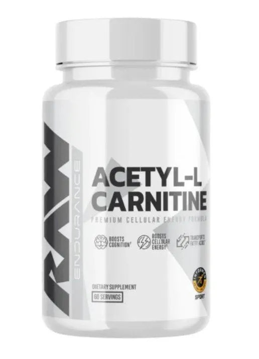 Acetyl L-Carnitine - 60 vcaps - Raw Nutrition - Sporto papildai