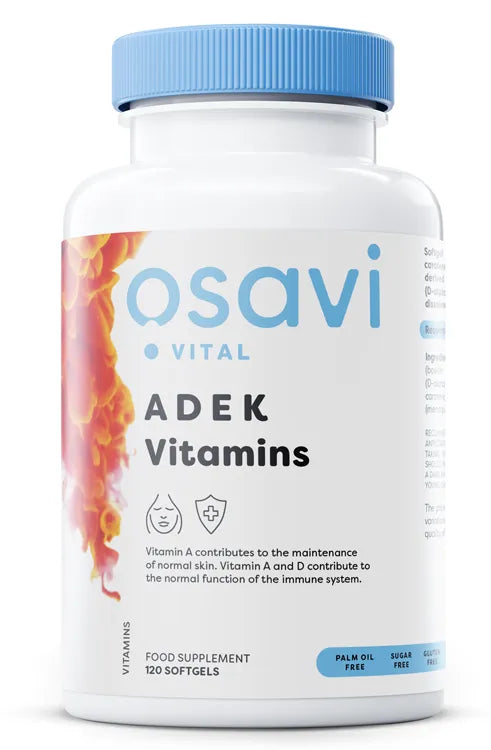 ADEK Vitamins - 120 softgels - Osavi - Papildai