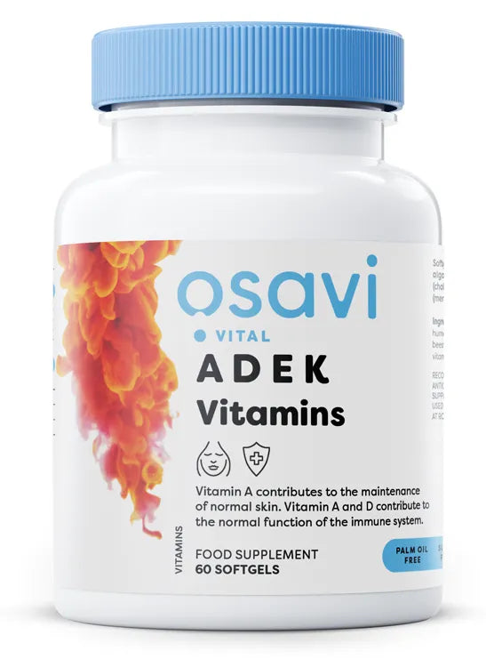 ADEK Vitamins - 60 softgels - Osavi - Papildai