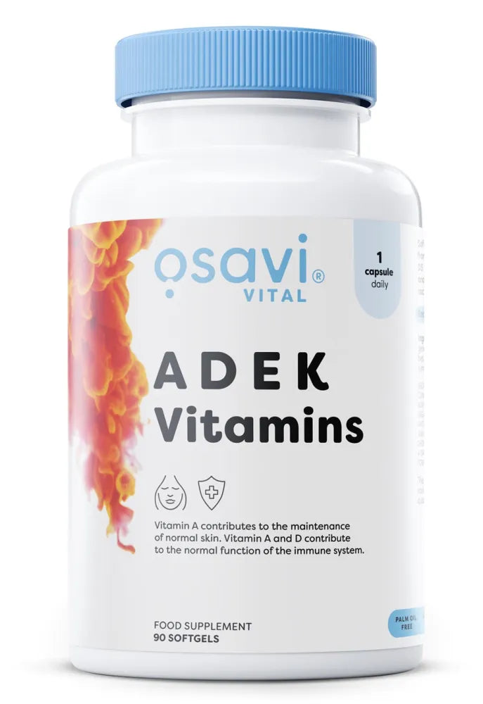 ADEK Vitamins - 90 softgels - Osavi - Papildai