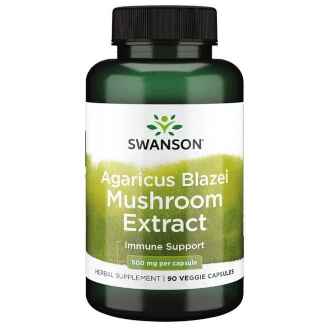 Agaricus Blazei grybų ekstraktas - N90 - Swanson - Papildai