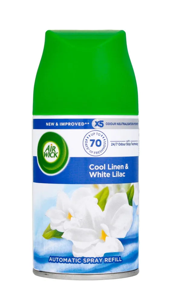 Air Wick Essential Oils Refreshing Cotton and Almond Blossom Fragrance Refill 250 ml - Kosmetika