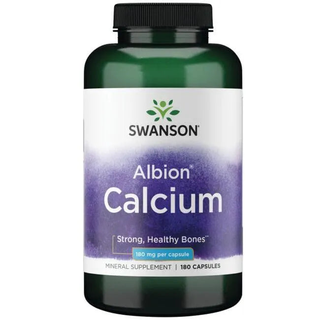Albion Calcium - N180 - Kalcis - Swanson - Papildai