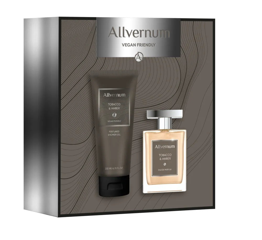 ALLVE ZEST ŚW Men Edp Tabakas ir Ambe + Dušo gelis - Kosmetika