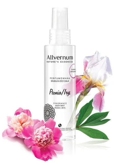 Allvernum Nature’s Essences Kvepianti kūno purškiklis Peonija ir Iris 125ml - Kosmetika