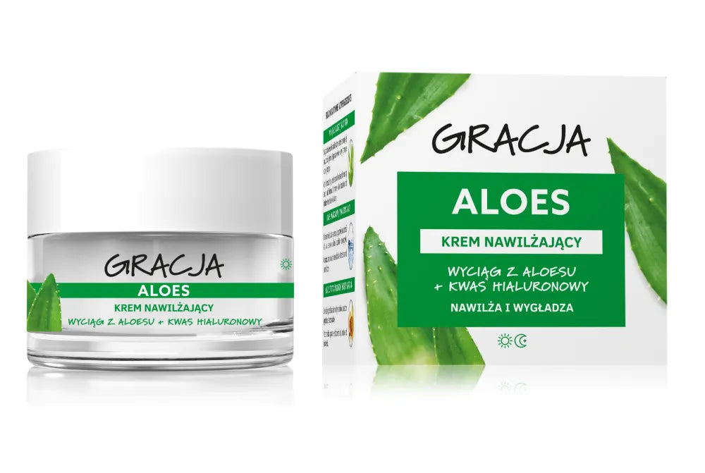 Aloe Vera kremas dienai ir nakčiai drėkinimui 50ml - Kosmetika